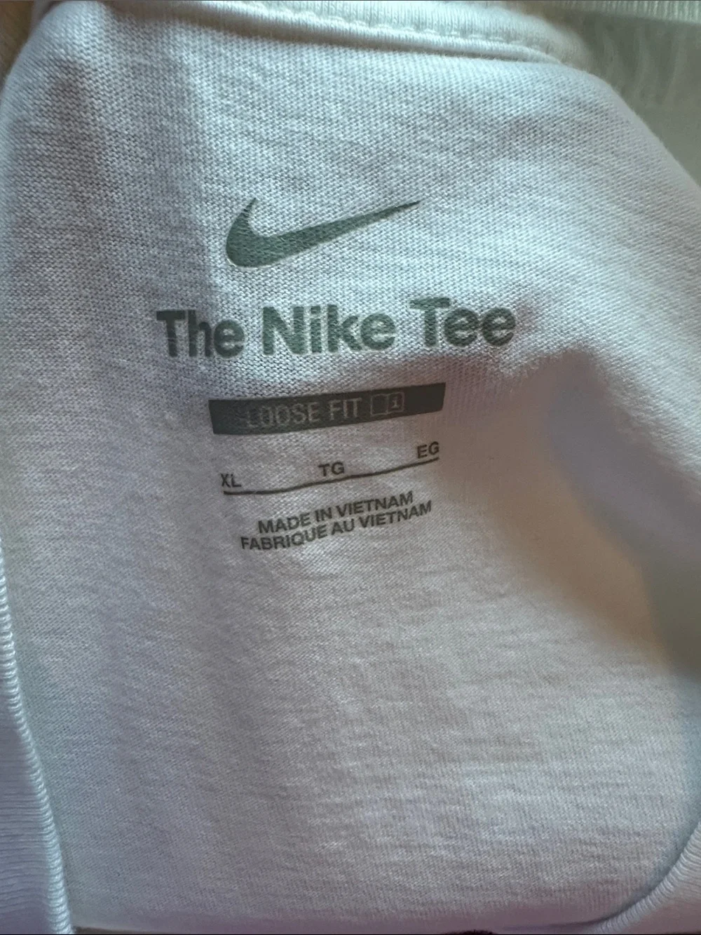 Nike White 'Force' Graphic Short Sleeve Tee - Picture 2 of 11